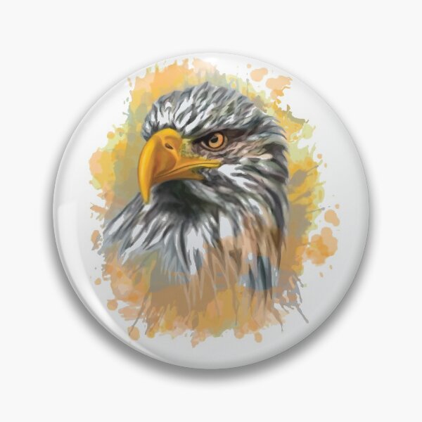 Item preview, Colorful Eagle Head Artwork designed and sold by mouad naouiri.