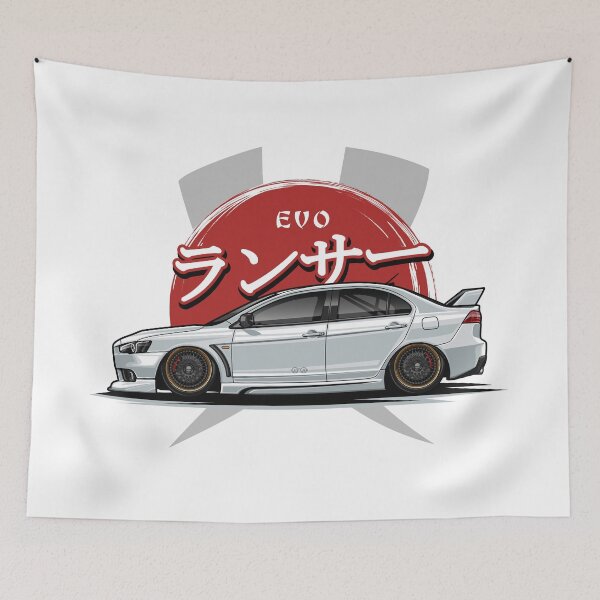 Item preview, Lancer Evolution X (White) designed and sold by JioojiProject.