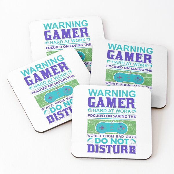 Item preview, Warning Gamer designed and sold by 2411.