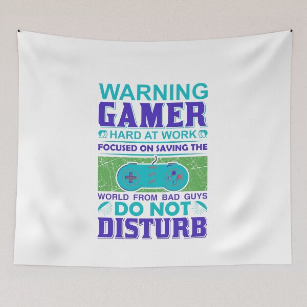 Item preview, Warning Gamer designed and sold by 2411.