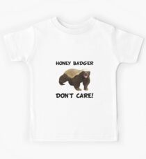 Honig-Dachs interessieren sich nicht Kinder T-Shirt