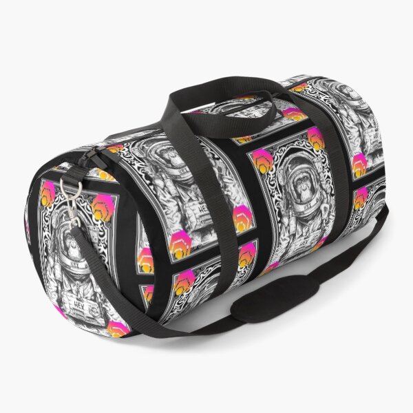 Item preview, HEX Cryptocurrency Space Monkey Art designed and sold by Bitcoin-Fashion.