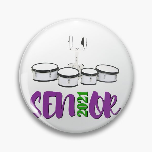 Item preview, Senior - Class of 2021 - Quads/Tenors designed and sold by BandMomDesigns.