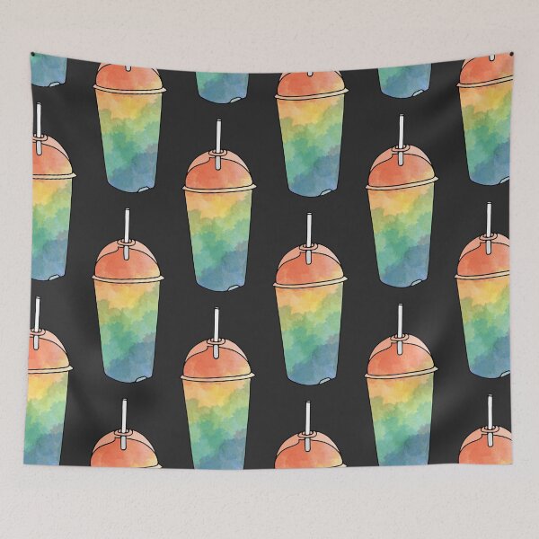 Item preview, Rainbow Slushie Watercolor designed and sold by murialbezanson.