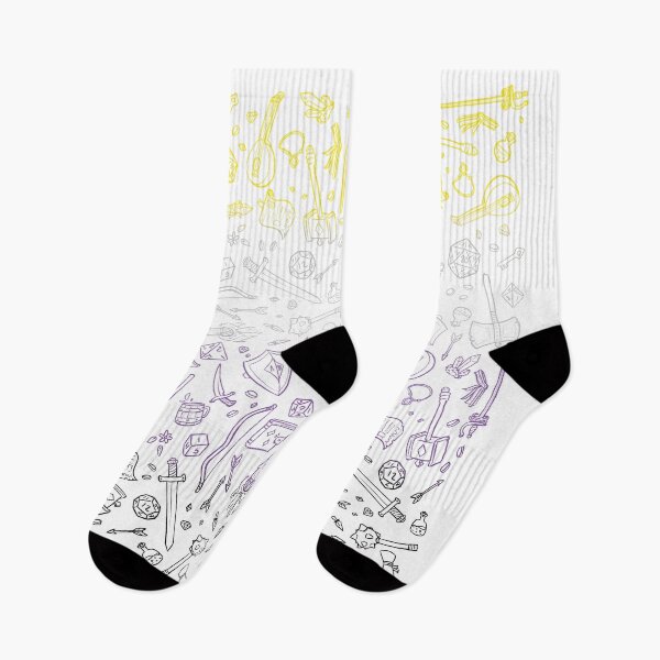 Item preview, DnD Pattern Nonbinary Flag designed and sold by Alexa Martin.