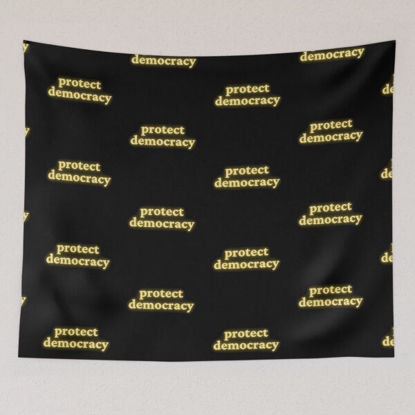 Item preview, protect democracy designed and sold by sodapuffs.