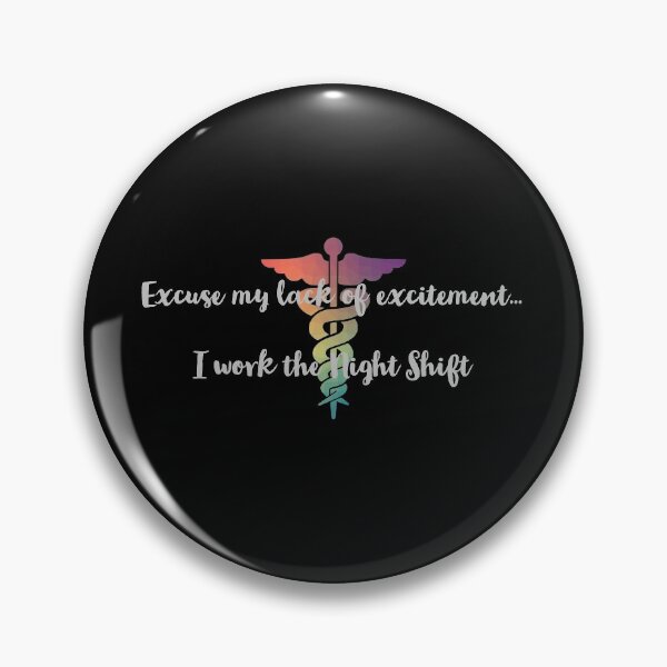 Item preview, Rainbow Night Shift Nurse designed and sold by AllRyeTea.