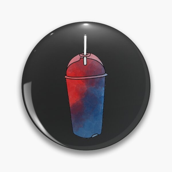 Item preview, Red and Blue Slushie Watercolor designed and sold by murialbezanson.