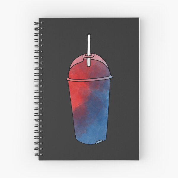 Item preview, Red and Blue Slushie Watercolor designed and sold by murialbezanson.