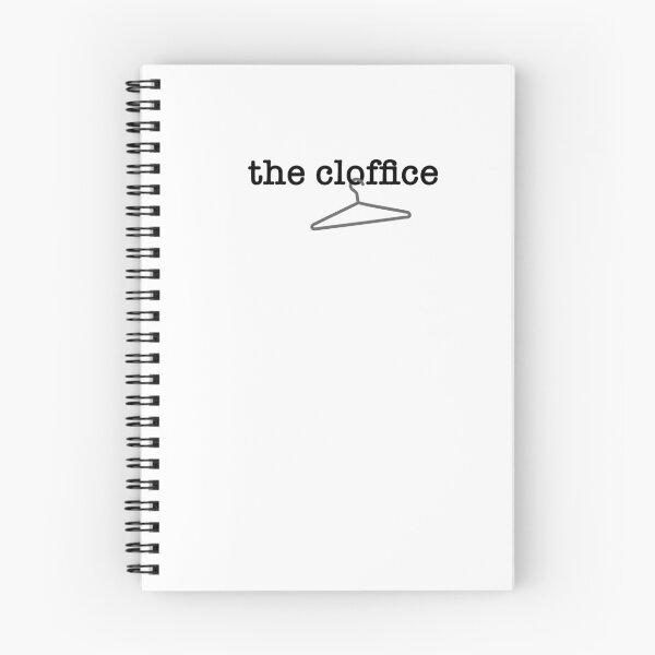 Item preview, the cloffice - black text with hanger designed and sold by 8PawsStudio.
