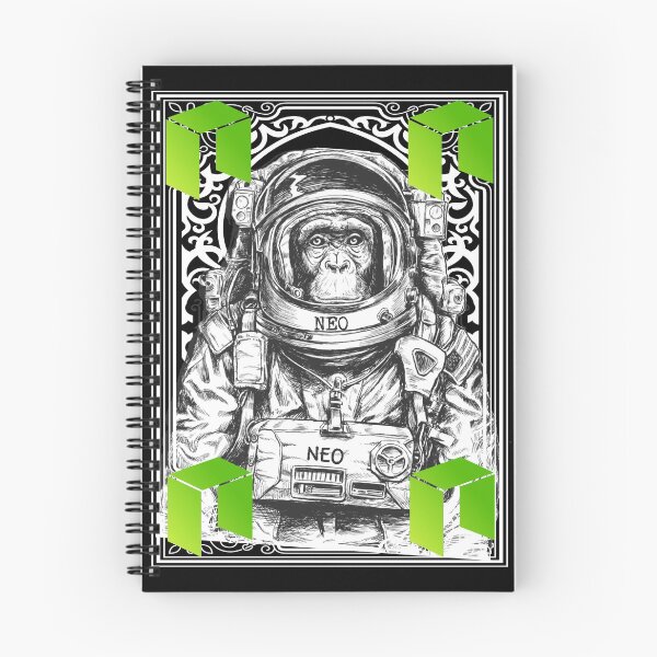 Artikelvorschau, NEO Cryptocurrency Space Monkey Art entworfen und verkauft von Bitcoin-Fashion.