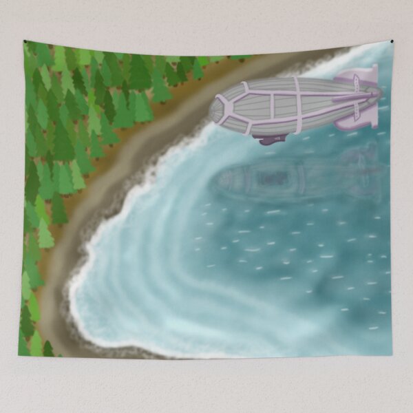 Item preview, The Lake- Home to the Airship designed and sold by ActuallyAntag.