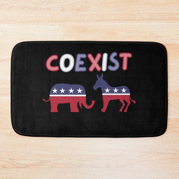 Item preview, Coexist - Political Parties designed and sold by StephenMollie.