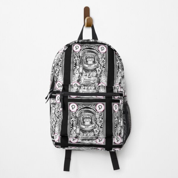 Item preview, Polkadot DOT Cryptocurrency Space Monkey Art designed and sold by Bitcoin-Fashion.