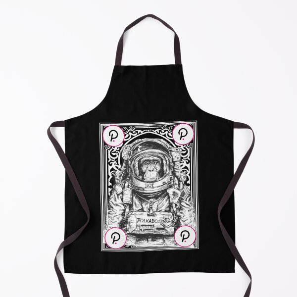 Item preview, Polkadot DOT Cryptocurrency Space Monkey Art designed and sold by Bitcoin-Fashion.