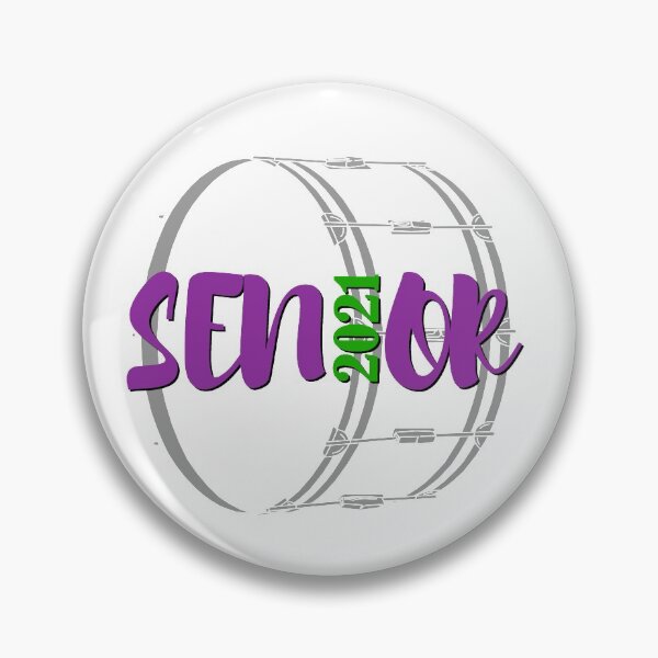 Item preview, Senior - Class of 2021 - Bass Drum designed and sold by BandMomDesigns.