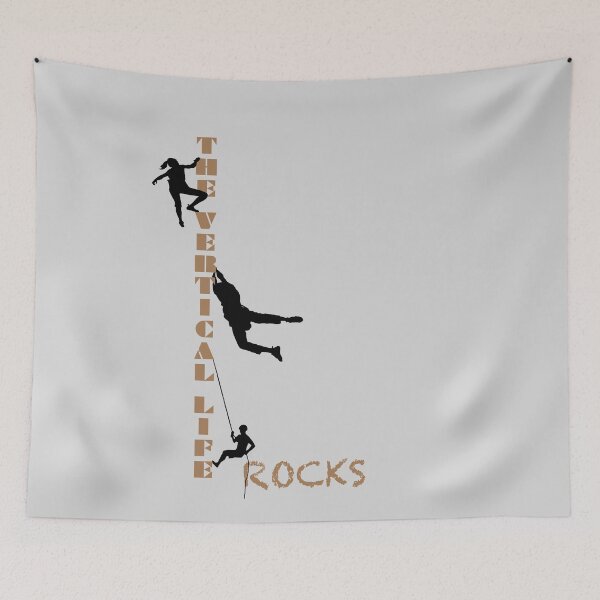 Item preview, The Vertical Life Rocks - Climbing Design designed and sold by My Photo Shop.
