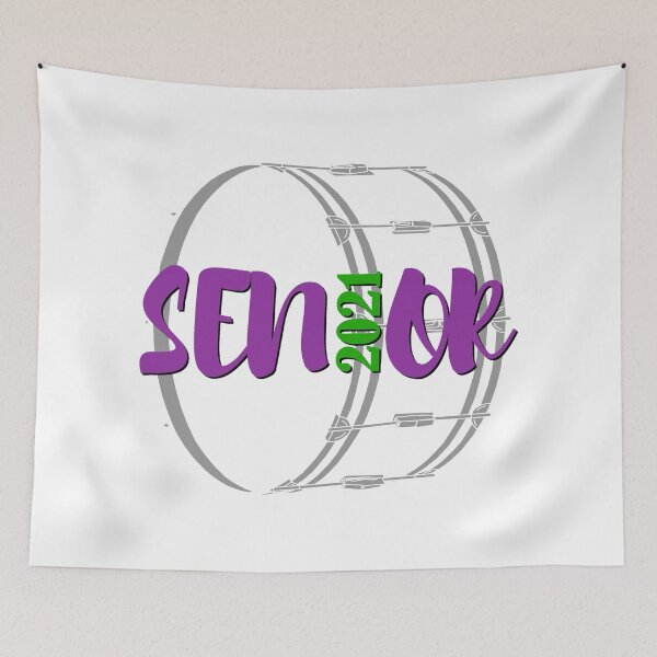 Item preview, Senior - Class of 2021 - Bass Drum designed and sold by BandMomDesigns.