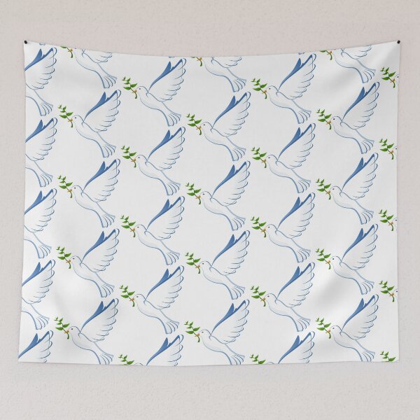 Item preview, Dove Flying With An Olive Branch designed and sold by DigitalNobleman.
