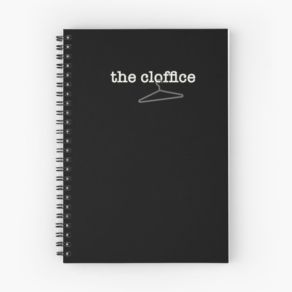 Item preview, the cloffice - off-white text with hanger designed and sold by 8PawsStudio.