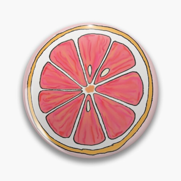 Item preview, Pink Grapefruit Slice designed and sold by CatharticTick.