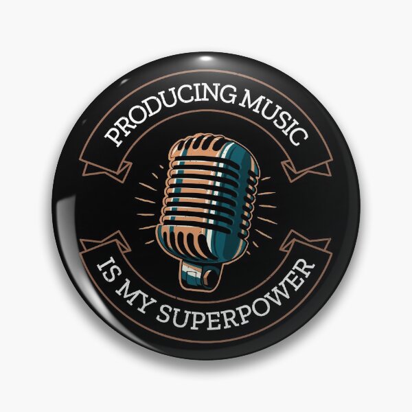 Item preview, Music Production Is My Superpower  designed and sold by CJacobsDesigns.