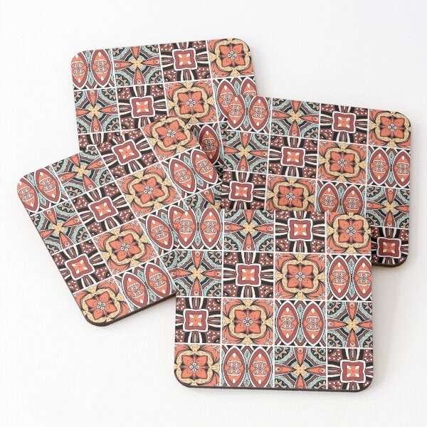 Item preview, Ornate Check Pattern with Different Ornament designed and sold by lissantee.