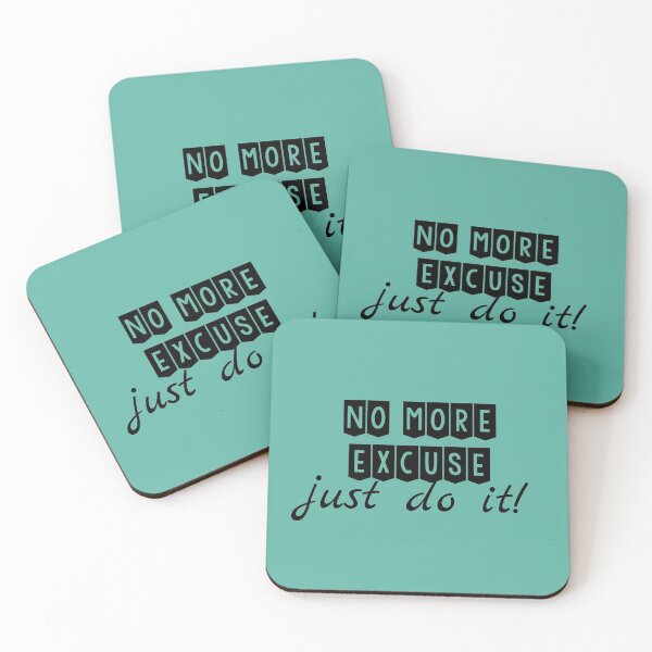 Item preview, No more Excuse, Just do it designed and sold by Evanbabu.