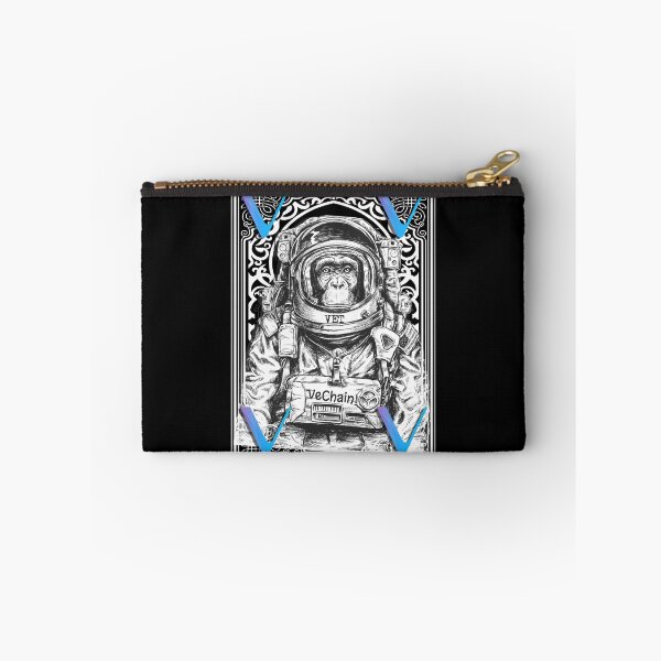 Item preview, VeChain VET Cryptocurrency Space Monkey Art designed and sold by Bitcoin-Fashion.