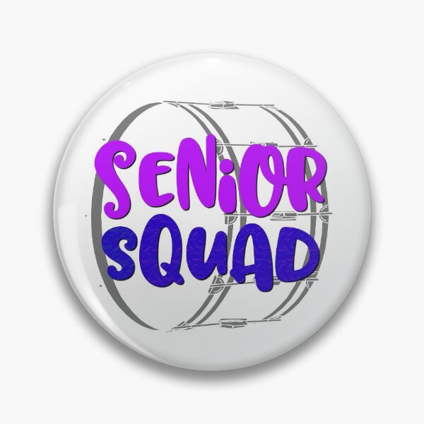Item preview, Senior Squad - Bass Drum designed and sold by BandMomDesigns.
