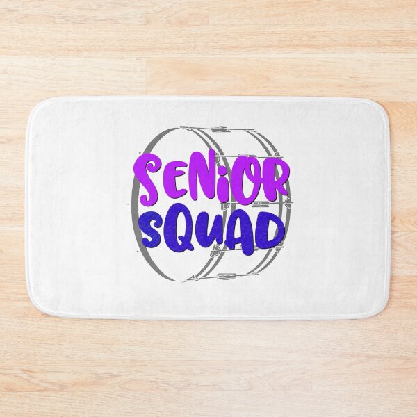 Item preview, Senior Squad - Bass Drum designed and sold by BandMomDesigns.