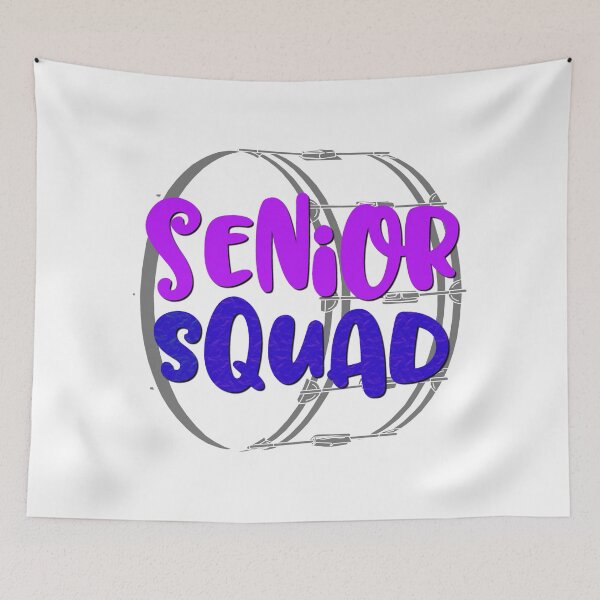 Item preview, Senior Squad - Bass Drum designed and sold by BandMomDesigns.