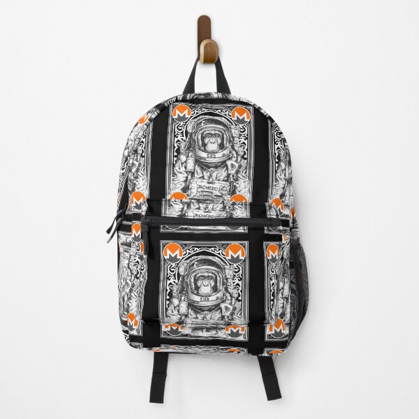 Item preview, Monero XMR Cryptocurrency Space Monkey Art designed and sold by Bitcoin-Fashion.