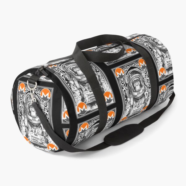 Item preview, Monero XMR Cryptocurrency Space Monkey Art designed and sold by Bitcoin-Fashion.