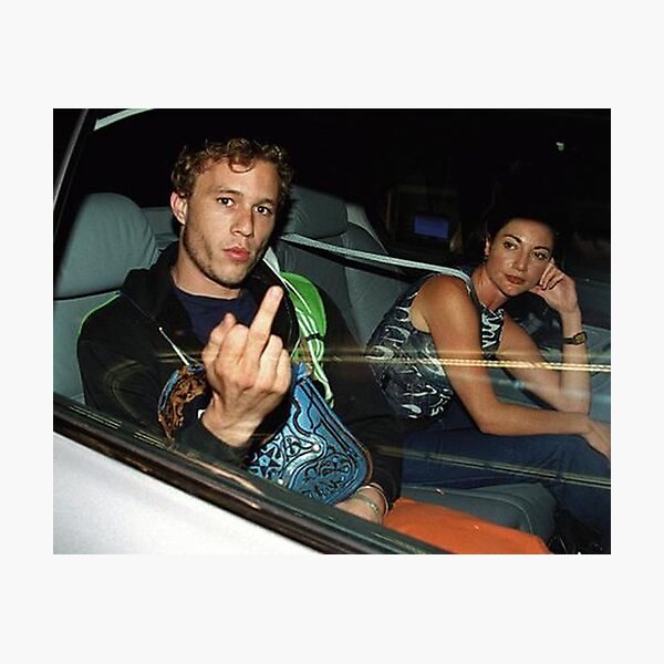 Heath ledger Photographic Print