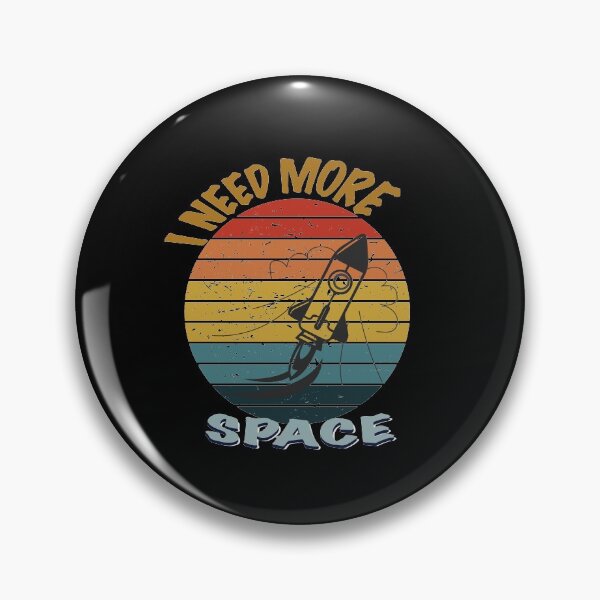 Item preview, I need more space Gift - Digital illustration Space Art  designed and sold by OMCreative.
