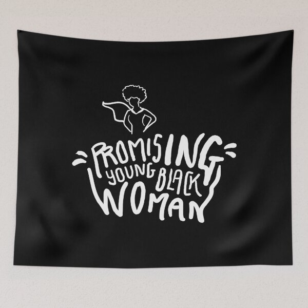 Item preview, Promising Young Black Woman designed and sold by Chris Pierre Art.
