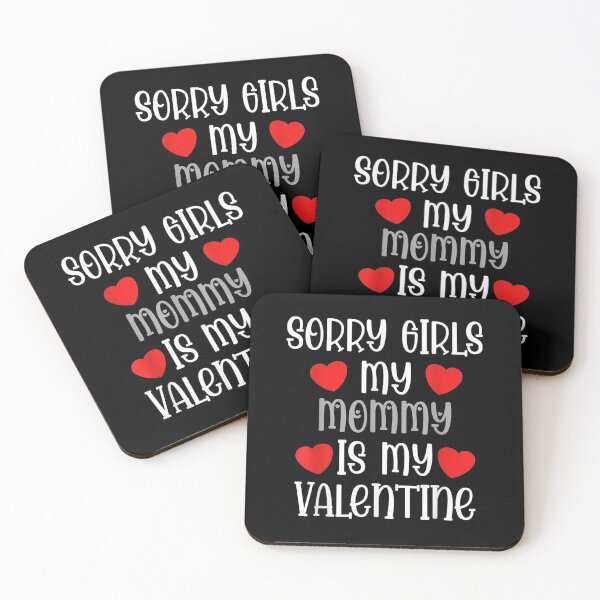 Item preview, Sorry Girls Mommy Is My Valentine Dinosaur Valentine's Day designed and sold by shirleyfinley.