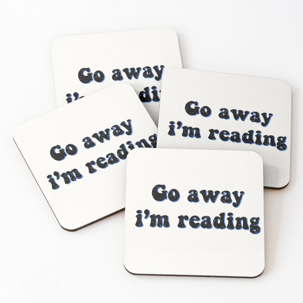 Item preview, Go away I'm reading designed and sold by Vintage  Dream.