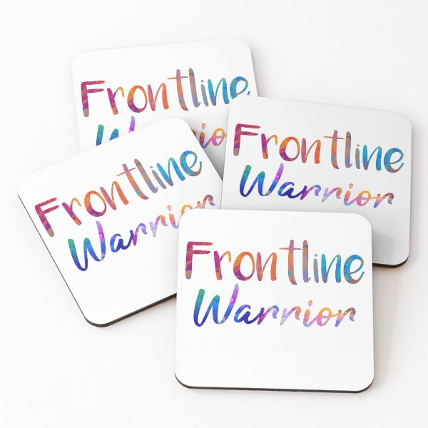 Item preview, frontline warrior teacher designed and sold by MEDDstore.