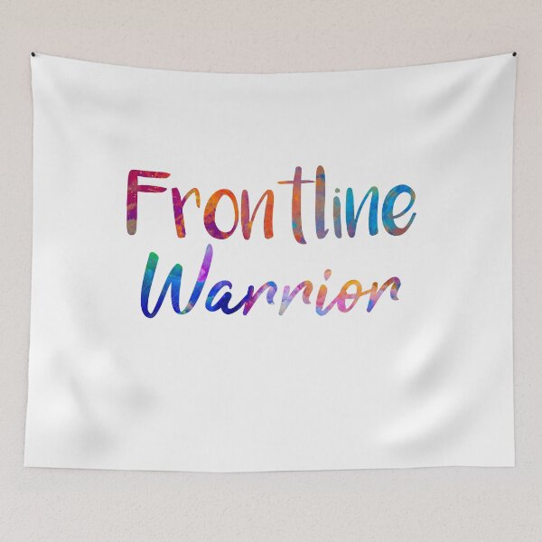 Item preview, frontline warrior teacher designed and sold by MEDDstore.