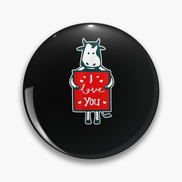 Item preview, Cute Cow I Love You Heart Message Anniversary/valentine Gift designed and sold by shirleyfinley.