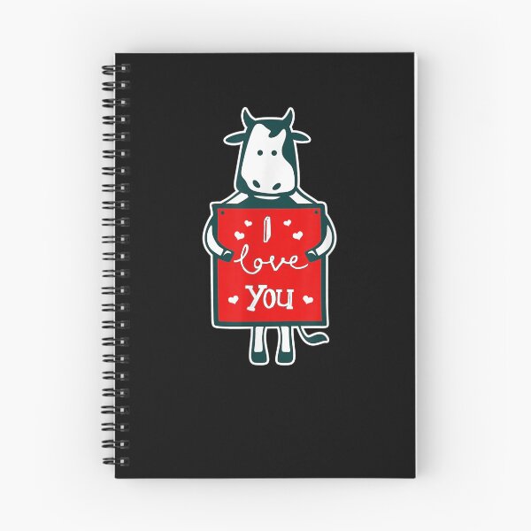 Item preview, Cute Cow I Love You Heart Message Anniversary/valentine Gift designed and sold by shirleyfinley.