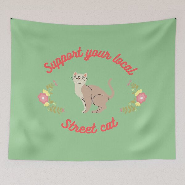 Item preview, Support your local street cat designed and sold by raosnop.