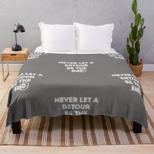 Item preview, Never Let A Detour be the End Journey designed and sold by RONZk.