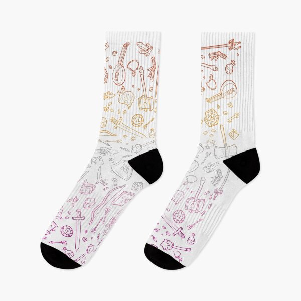 Item preview, DnD Pattern Lesbian Flag designed and sold by Alexa Martin.
