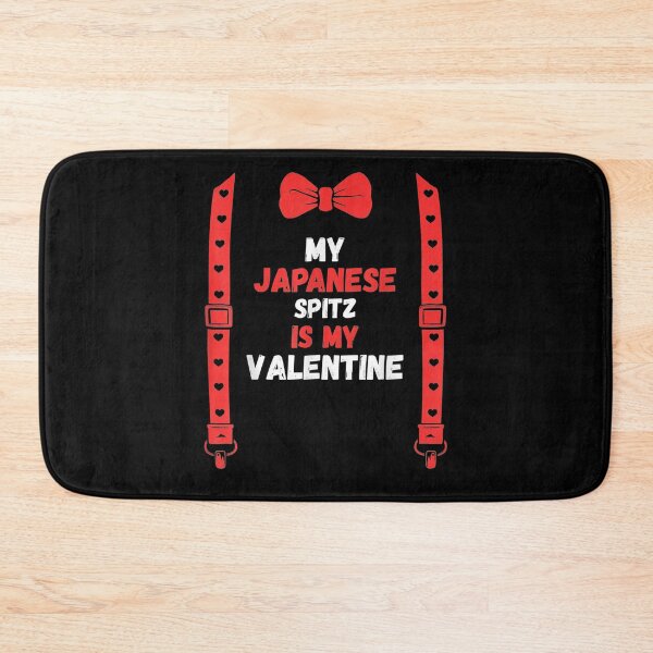 Item preview, Valentines Day Custome My Japanese Spitz Is My Valentine For designed and sold by shirleyfinley.
