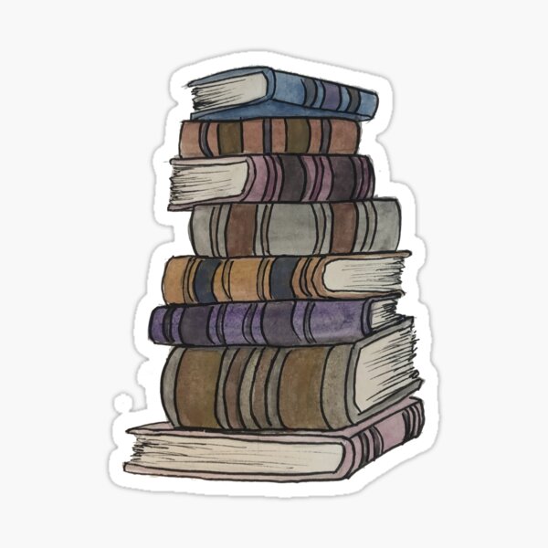 Vintage Book Stickers