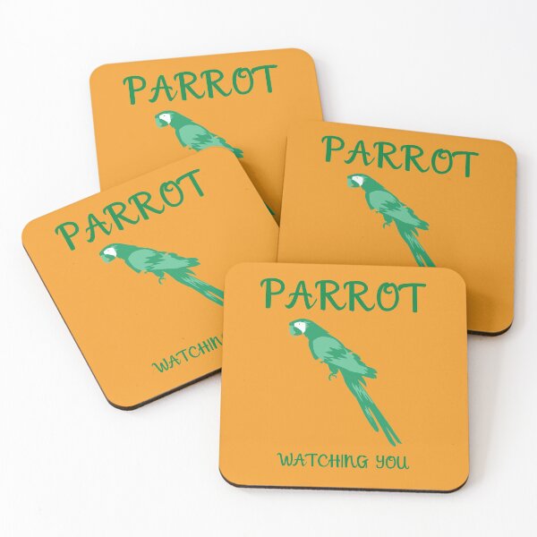Item preview, Parrot Watching You designed and sold by ReshenNY.