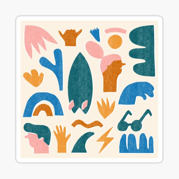 Sumer vibe Sticker